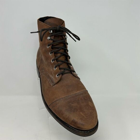 Thursday Boot Company Men\'s Captain Lace-Up Brown Leather Boots Size 15 main image 8
